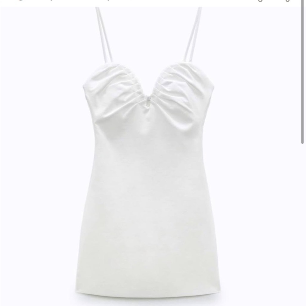 Zara sweetheart neckline dress, NWT, Size S